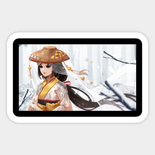 Geisha Sticker